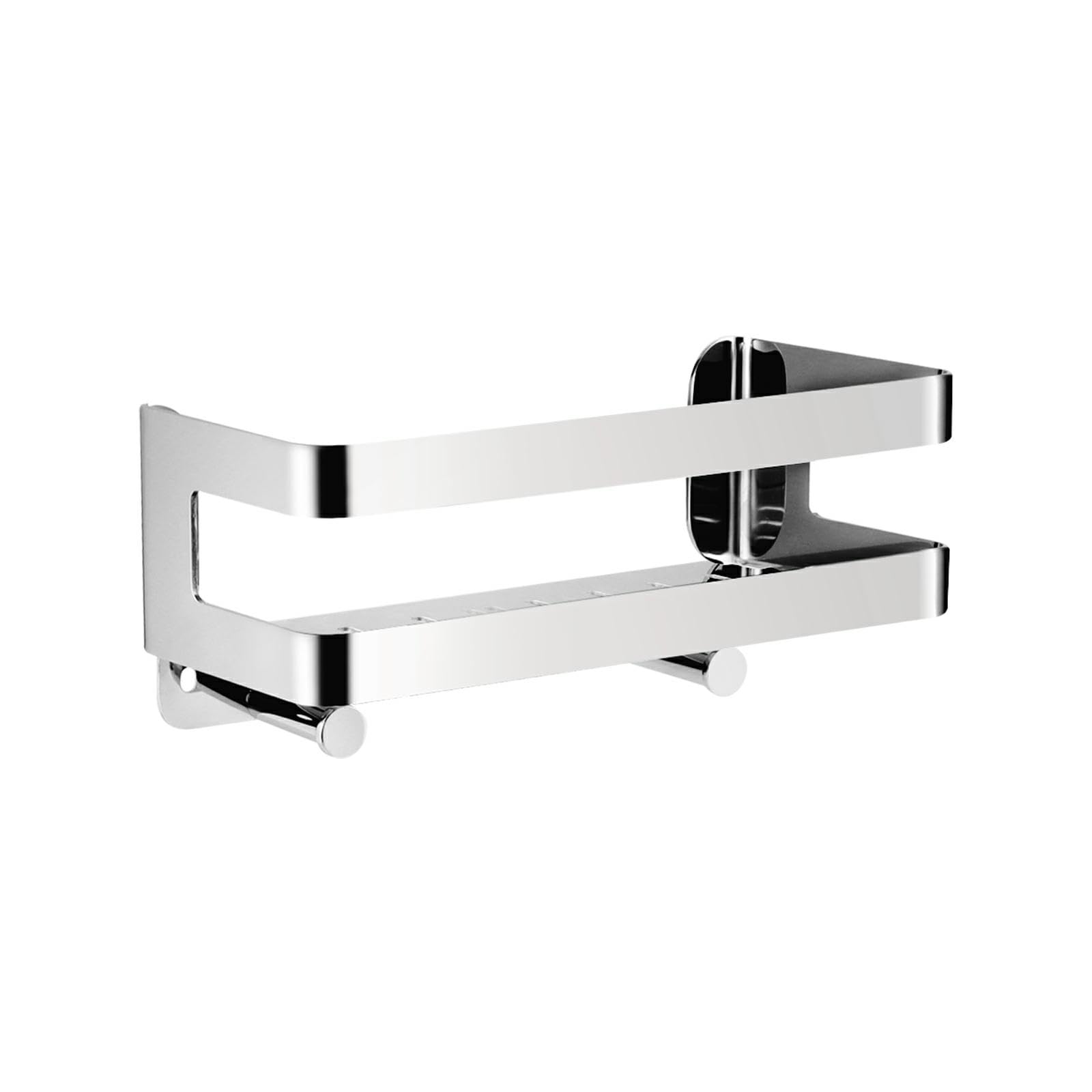 Portaoggetti per doccia Tiger Caddy 32 cm in Acciaio Inox satinato