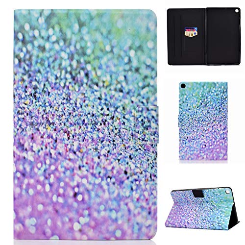 Lspcase - Funda con tapa para tablet Samsung Galaxy Tab A 10.1 SM-T510 / SM-T515 1 (10,1 pulgadas, piel sintética, función atril, cierre magnético, tarjetero) Color arena.