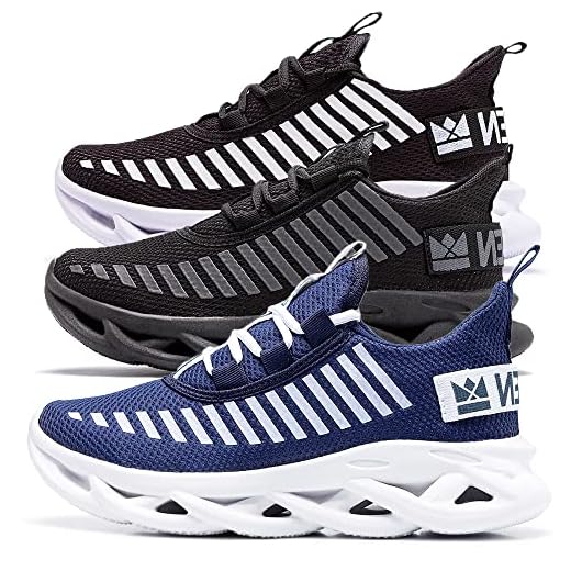 Kit 3 Tenis Masculino feminino unissex Oldsen jaguar corrida academia caminhada