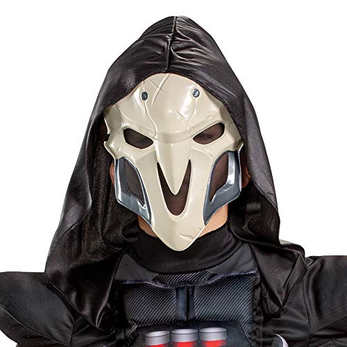 Disfraz Overwatch Reaper para Niños Talla M 7-8 Negro miniatura 3