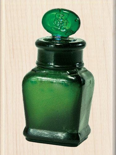 Inkadinkado Wood Stamp, Ink Bottle