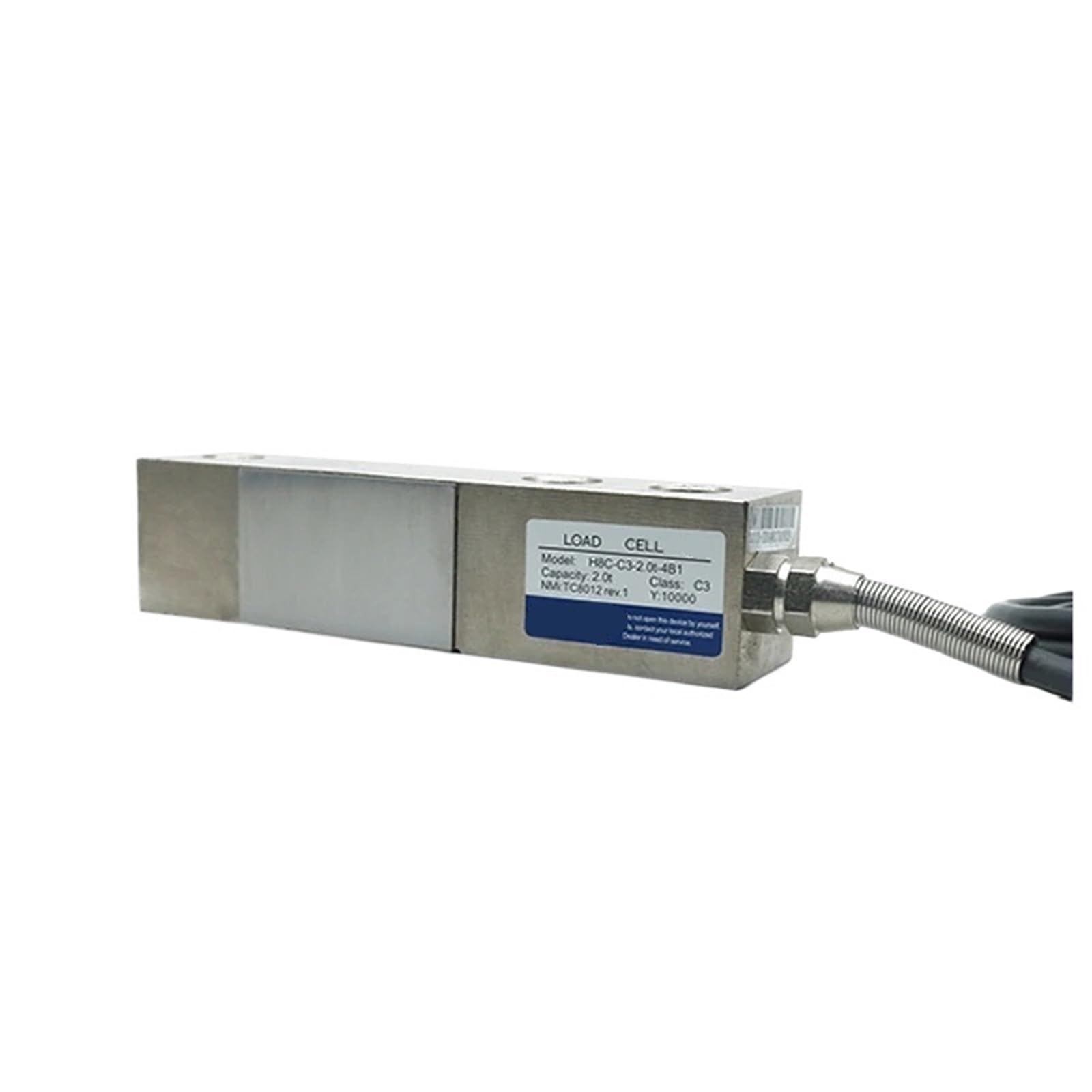 mXCDtRptJ H8C-C3 Load Cell Sensor Cantilever Weight Sensor Force Transducer Floor Scale Platform Scale Industrial Weighing Equipment(2T (no leg))