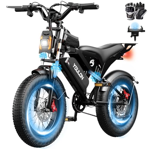Electric Bike for Adults,1500W Peak Motor,31MPH Electric...