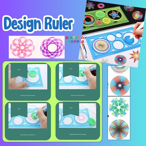 Image of Birthday Popper 70 Pcs Dream Combo Birthday Return Gift Set | Party Favors for Kids of All Age Group for Colourful Rainbow Theme Parties