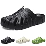 ＡＬＴＩＴＡＢ モンステラスリッパ、モンステラスリッパ、モンステラスリッパ ノンスリップ ソフト オープントゥ バスルーム ビーチサンダル シャワースリッパ（グリーン、US 9）