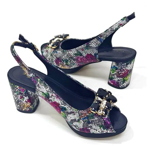 Womens 2025 Peep Toe Wedding Shoes Set Large Size Rhinestone Pumps and Big Evening Bag Party Satin Clutch Purse3