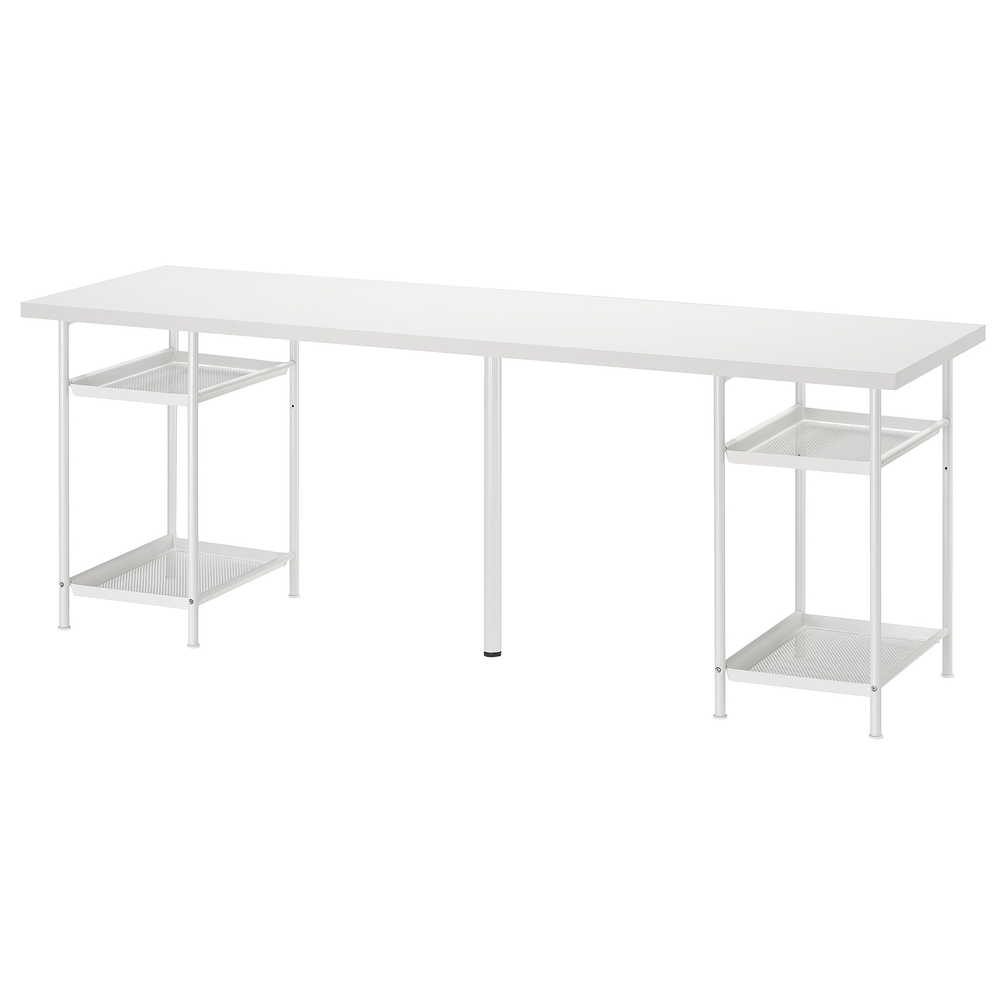 Bureau LAGKAPTEN/SPÄND ProTuning 200x60 cm avec grand plateau multiposte