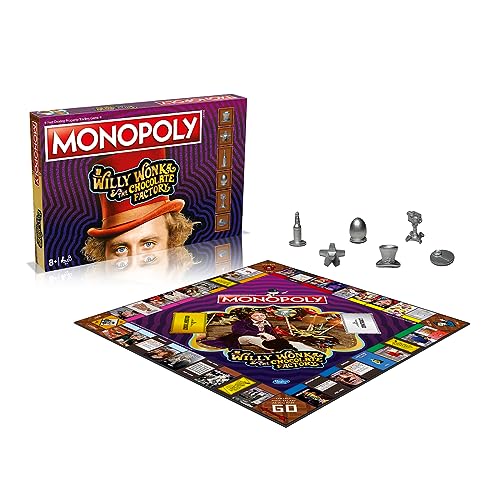 Monopoly Willy Wonka Et La Chocolaterie Anglais - vue 4