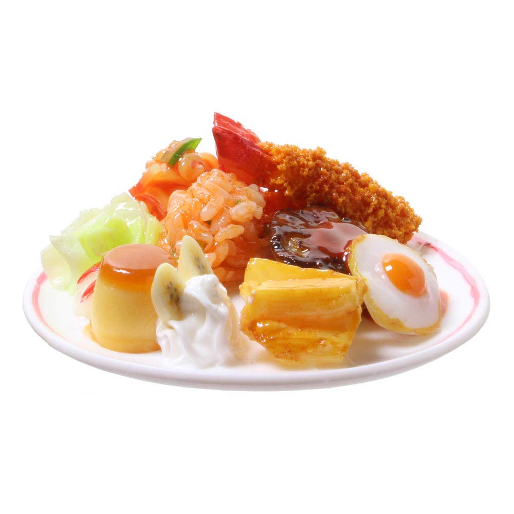 Amazon.co.jp: 食品サンプル屋さんのマグネット（お子様ランチ）【食品