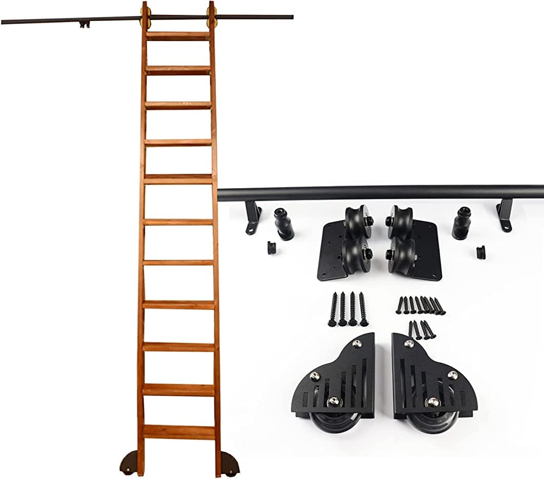 Kit de quincaillerie pour échelle coulissante : sécurisez vos accès en hauteur, rail 16 pieds