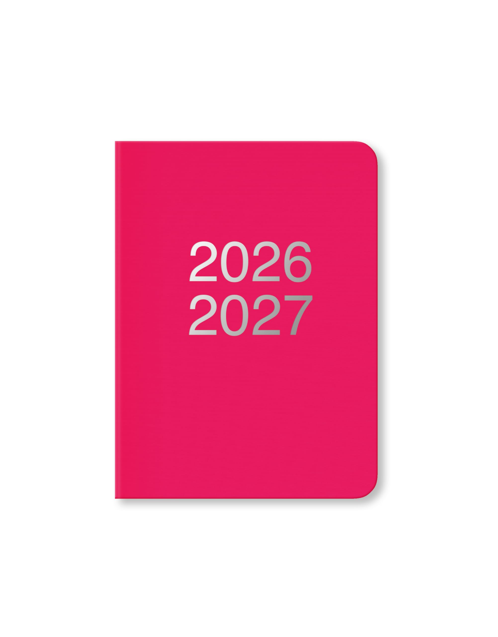 Letts of London Dazzle A6 academic 2026/2027 day to a page with appointments diary - Pink 27-030350