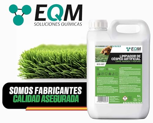 Miniatura 7 de Eqm - Eco-507 - Limpiador E Higienizante De Césped Artificial - 5l - Limpia, Higieniza Y Perfuma - Formato Ahorro, Larga Duración - No Tóxico