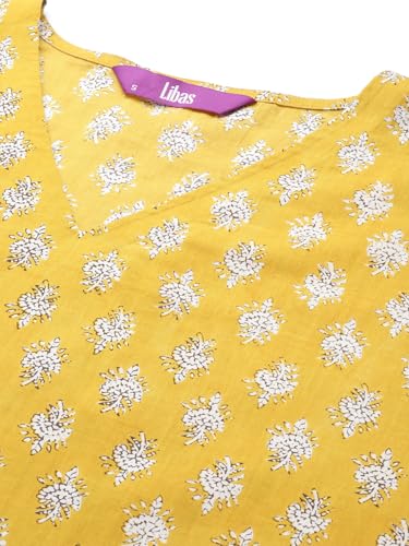 Image of Libas Womens Printed Cotton Night Suit Set for Women | Sleep wear