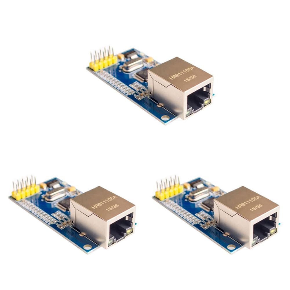 Bloepum 3X W5500 Ethernet Network Module Hardware IP 51/Stm32 Microcontroller Program Over W5100