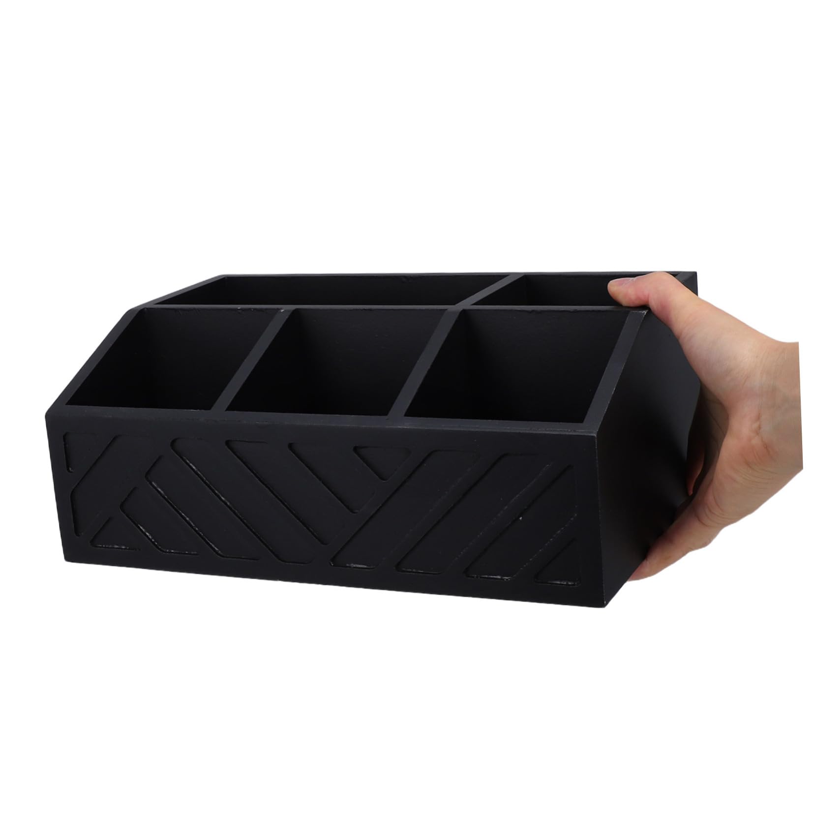 SHOWERORO Pudełko Do Przechowywania Torebek Z Herbatą: Przegródki, Organizer Do Kawy - 11,7x7,6x3,2" Pudełko Do Przechowywania Na Blacie - Utrzymuje Torebki Z Herbatą I Akcesoria Do