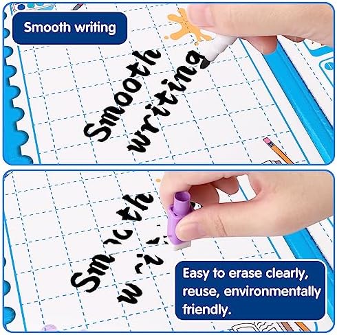 QIZEBABY ABC Learning for Toddlers, Music & Letters & Numbers & Words & Spelling Toys for Toddlers,Activity Book for Kids,Electronic Busy Book,Preschool Educational Toys for 2 3 4 5 Year Old 3 51Xp2uBBCCL. AC