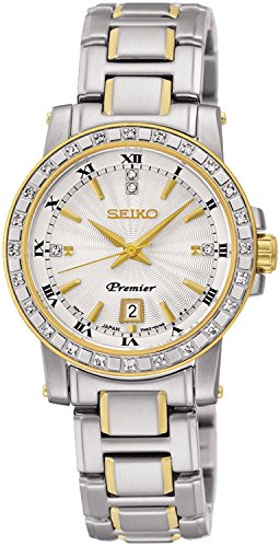 Seiko 女性 PREMIER アナログ ビジネス クォーツ:バッテリー ウォッチ 海外出荷 SXDG58P1