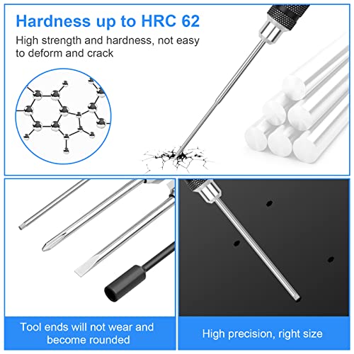 Craznick YZA016 Rc Hex Screwdriver Tool Set 16 Pcs Screwdrivers Kit 4 Pcs Hex Driver 8 Pcs Screwdrivers 4 Pcs Nut Wrench Repair Tool Kit Socket Screwdrivers For Rc Quadcopter Helicopter Fpv Drone Car Airplane thumb #5