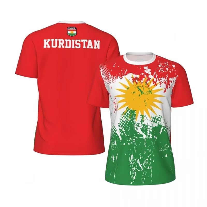 T-shirt manches courtes Kurdistan pour éviter la chaleur avec style en été