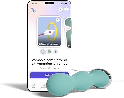 Perifit - Ejercitador de Kegel con aplicación | Entrenador del suelo pélvico | Fortalece tu suelo pélvico, mejora el control de la vejiga y agiliza la recuperación postparto