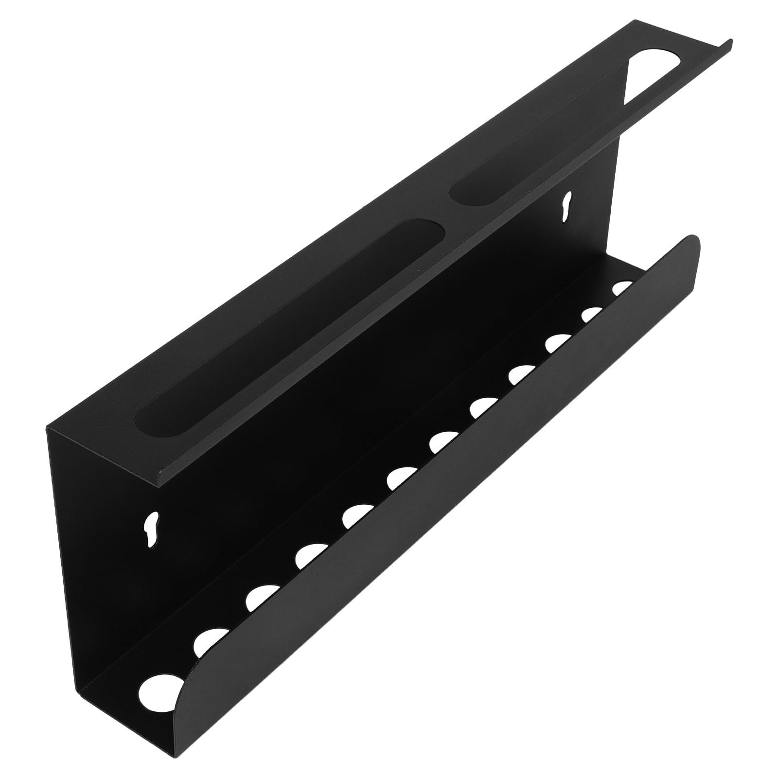 Wandhalter für Detailpinsel und Sprühflaschen aus Legierung Schwarz