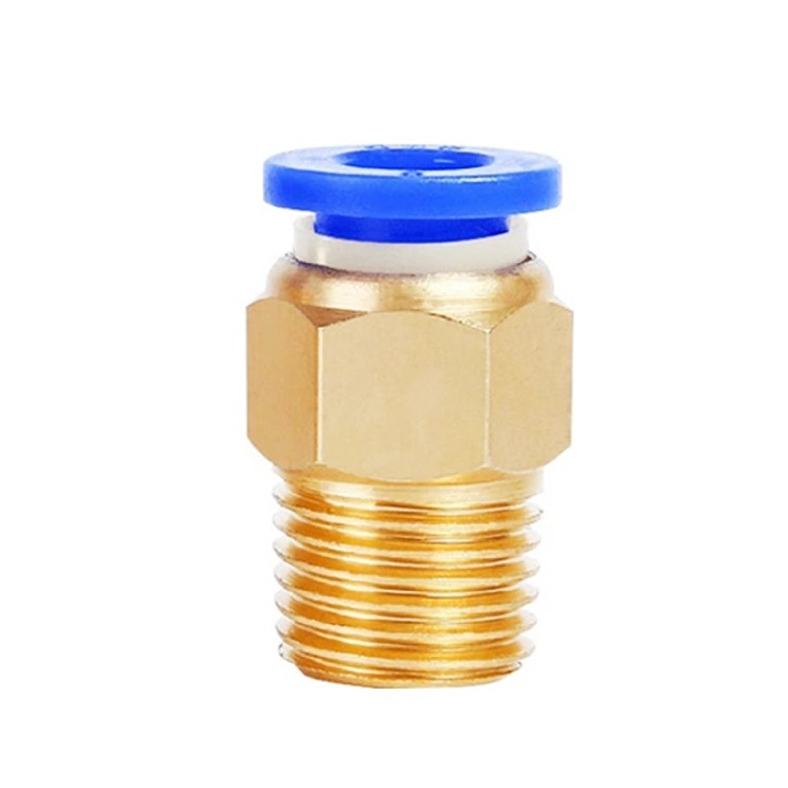 Connettori Rapidi for Raccordi Pneumatici Da 50 Pezzi - Giunti Con Filettatura Maschio In Ottone for Sistemi Di Aria E Vuoto joyous(10mm,1/2 inch)