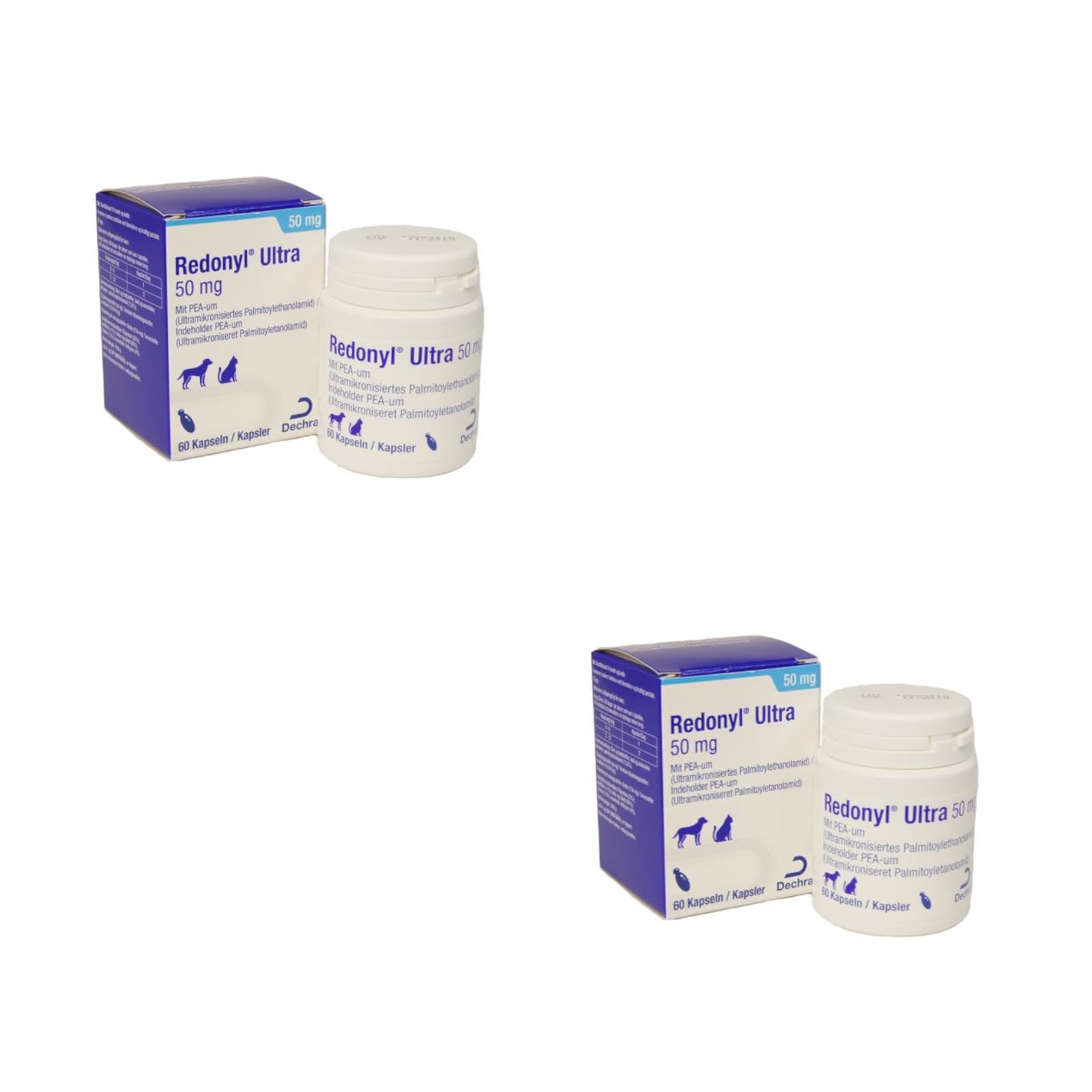 Dechra Redonyl Ultra 50mg 2 x 60 cápsulas para perros y gatos