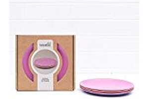 Bamboo Dinner Plate for Kids - Eco-Friendly and Durable