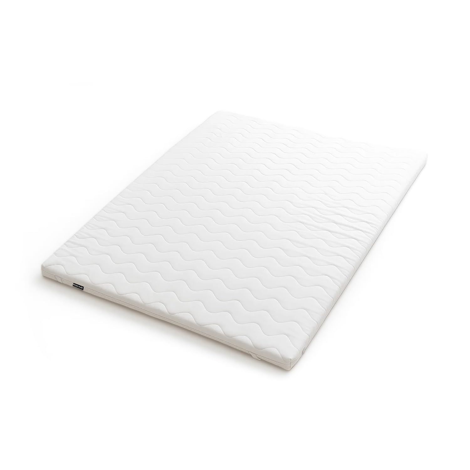 POKAR Matratzentopper 120x190 cm Kaltschaum | 5 cm orthopädischer Topper für Matratzen, Boxspringbetten | atmungsaktive Matratzenauflage, hypoallergen & waschbar bis 60 °C | für besseren Schlafkomfort
