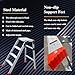 Elitix Washing Vehicles Scaffolding Platform Foldable, Hedge Cutting Step Ladders Tools with Anti-Skid Feet, Indoor Workbench Lift Walk Boards Scaffold(Small)