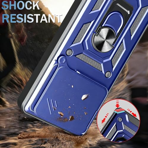 Coque Poco M8 5G en TPU rigide et polycarbonate avec support anneau intégré - 2