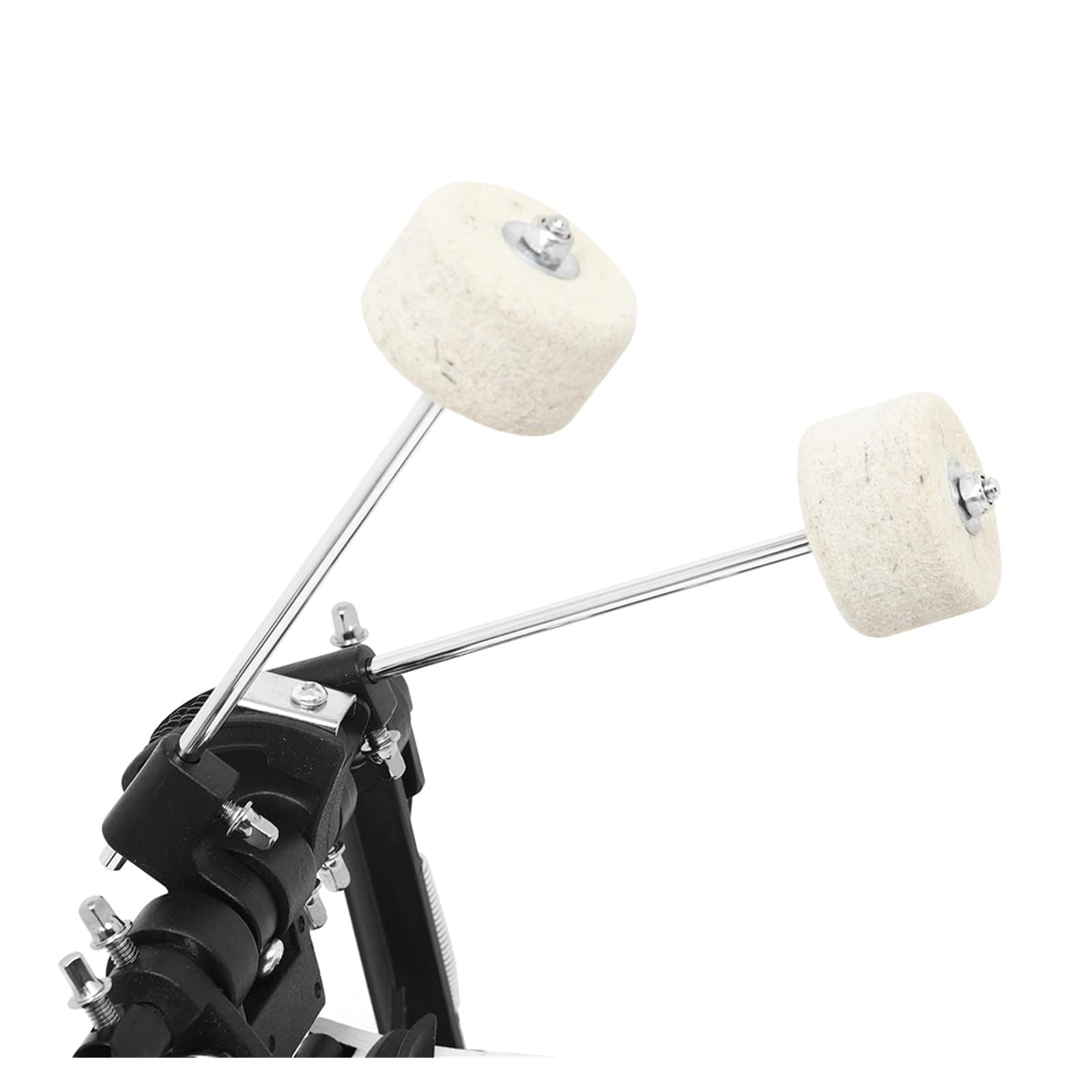 Kit di batteria Doppio driver Pedale Mallet Batteria elettronica Doppia catena in alluminio Accessori for percussioni professionali