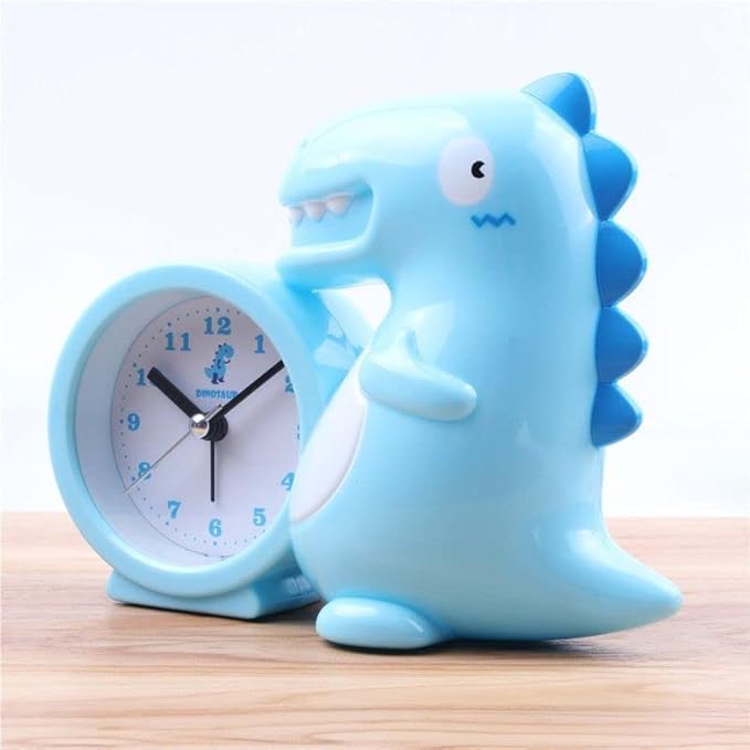 Buy Dinosaur Alarm Clock Table/Desk Twin Bell Alarm Clock for Kids