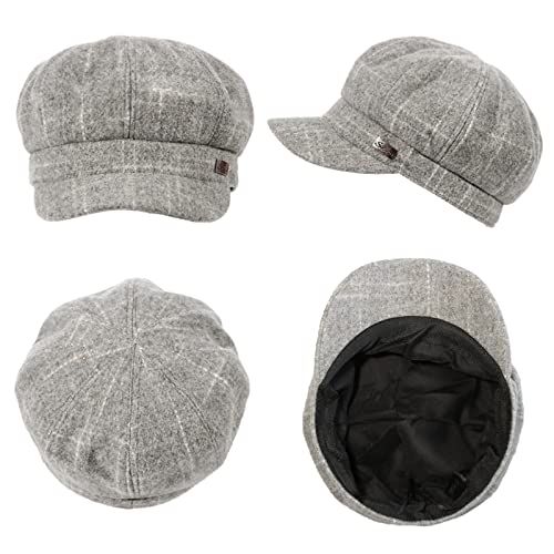 Women Wool Newsboy Hats Cabbie Hat Beret Paperboy Tweed Baker Boy Cap #TOP2