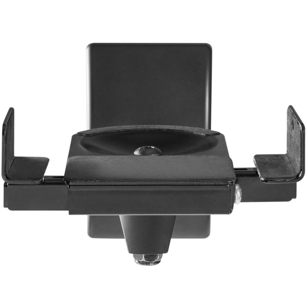 AV :Link | Support Mural Universel réglable pour Haut-Parleur, Grands ou Petits, Singulaire, Charge maximale de 15 kg, Noir