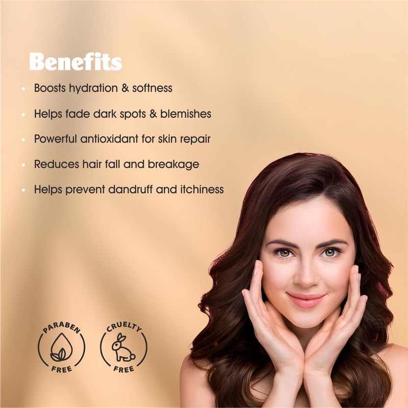 Image of Habibs Orgamatic Pure Wheatgerm Carrier Oil - 100% Natural, Cold-Pressed for Anti-Aging Skin & Hair Nourishment 30ML