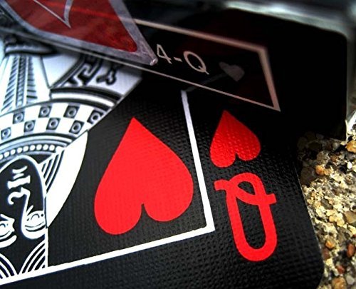 Baraja Ellusionist Black Tiger Gaff (Negra) UV500 miniatura 2