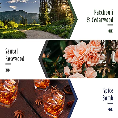 Ladies Fragrance Oils, Mitflor 12 Bottles Premium Scented Oils For Diffuser, Men's Club, Soap, Candle Making, Spice Bomb, Leather, Sweet, Gardenia & Ylang Ylang, Aromatherapy Oils Gift Sets #TOP1