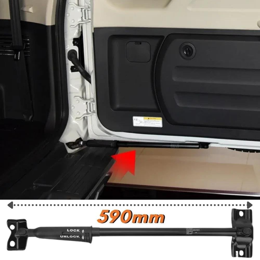 Resorte Gas para Elevación Portón Trasero para Mitsubishi para Pajero para Montero para Shogun (V80-/NS NT NW NX) 2006-2021 Cantidad (1)