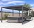 PURPLE LEAF Louvered Pergola 11' x 21' Large Patio Aluminum Pergola Modern Outdoor with Adjustable Roof Hardtop for Garden Terrace Outdoor Bar