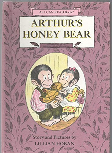 ARTHURS HONEY BEAR by LILLIAN HOBAN Harper Row ... B08LLCHM8D Book Cover