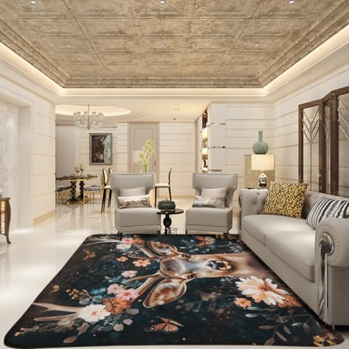 Alfombra de comedor antideslizante para evitar caídas y decorar con estilo 5