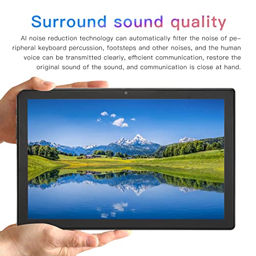 Tablet 10 polegadas Android Tablet, Android 11 Tablet 6GB + 256GB Quad Core Tablets PC Suporte 128G