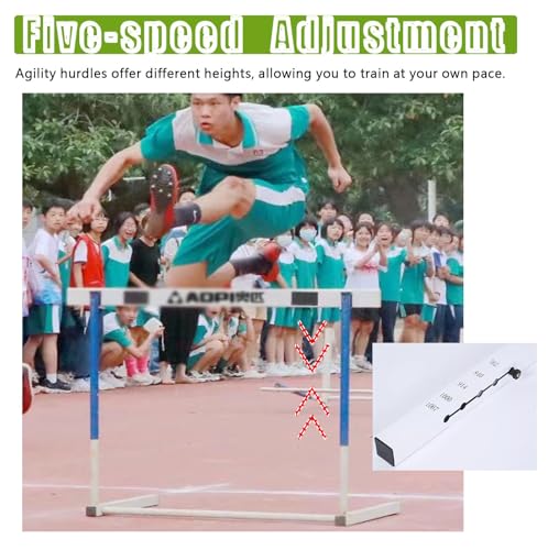 Ostacoli per allenamento, ostacoli per allenamento di agilità per atletica leggera, kit di allenamento per calcio e rugby