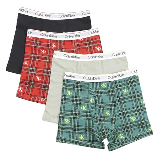 Image of Calvin Klein Boys' Underwear Four Pack Boxer Brief Value Pack