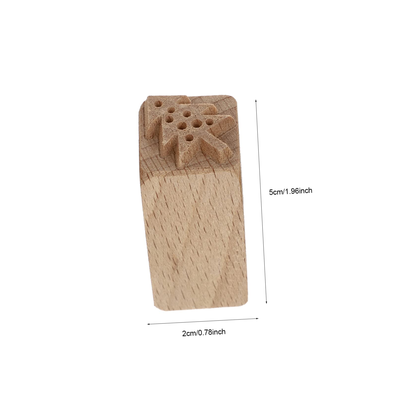 Amosfun 12 Piezas Sello De Pastelería Impresión De Galletas Sello De Galleta 3d Galleta De Arbol De Navidad Estampadora De Pan Sello De La Magdalena Sello De Molde Para Pastel De Haya