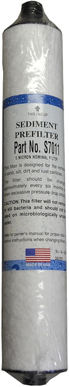 American Water Solutions Microline CTA-14S Reverse Osmosis Filter Kit – Replacement RO Filters S7011, S7025 & S1224RS – Made in the USA