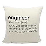 Mancheng-zi Engineer Gifts: Engineering Gifts for Men - Pillow Covers 18x18