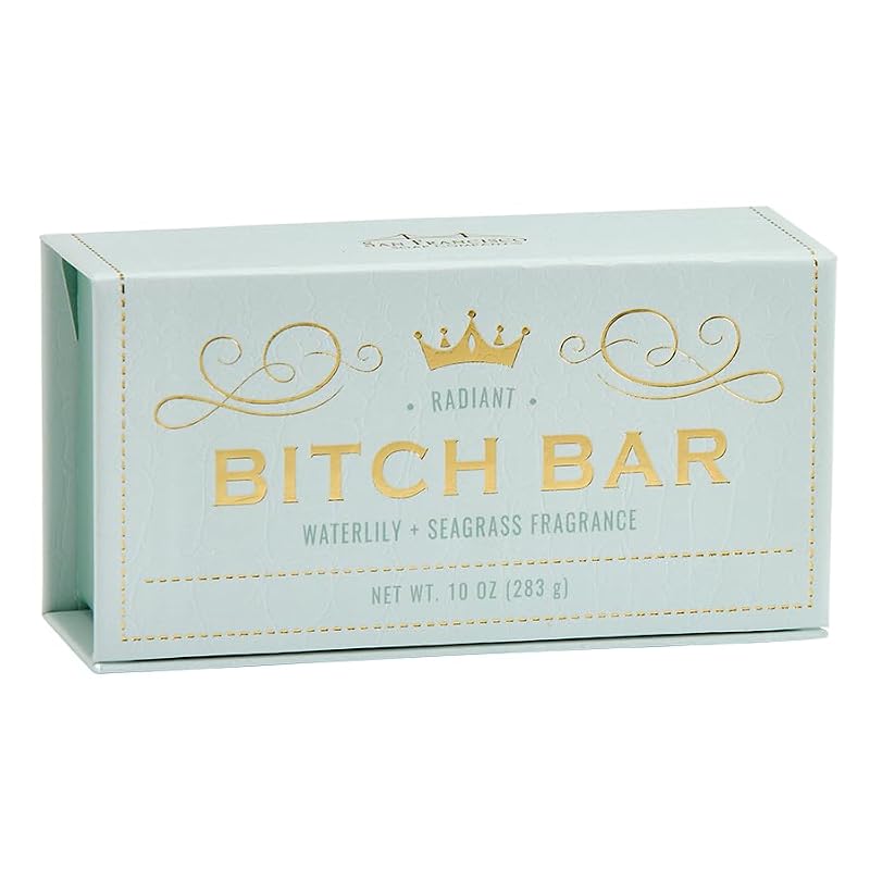 San Francisco Soap Company Btch Bars sabonete em barra Waterlily & Seagrass, 283 g