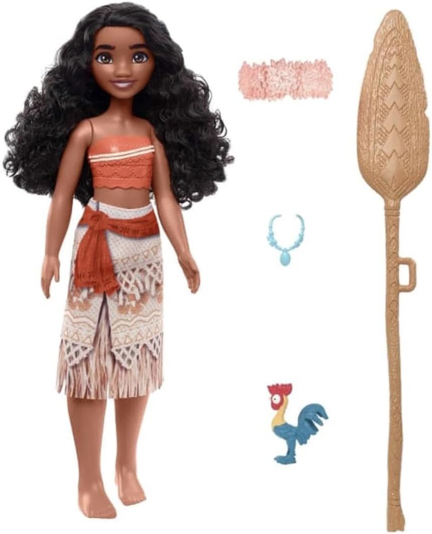 Disney Princess Toys, Moana Fashion Doll, Friend and Accessories, Gifts For Kids - Image 2